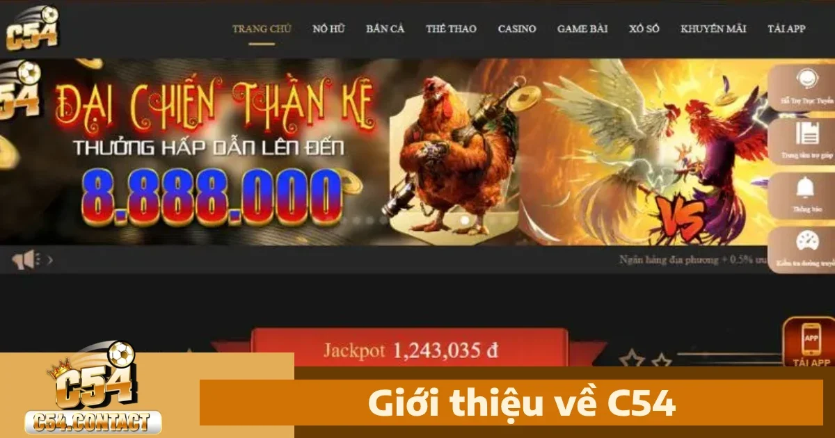 C54 24 Giới Thiệu Nhà Cái c54