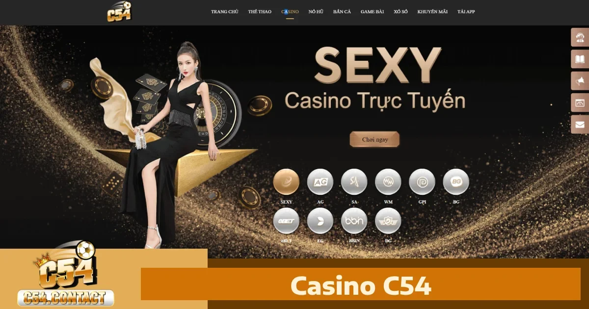 C54 26 Casino c54 – Sòng Bạc Online Đẳng Cấp Với Cơ Hội Trúng Lớn