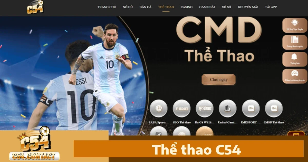 C54 27 Cá Cược Thể Thao c54 – Đặt Cược Mọi Giải Đấu Hấp Dẫn